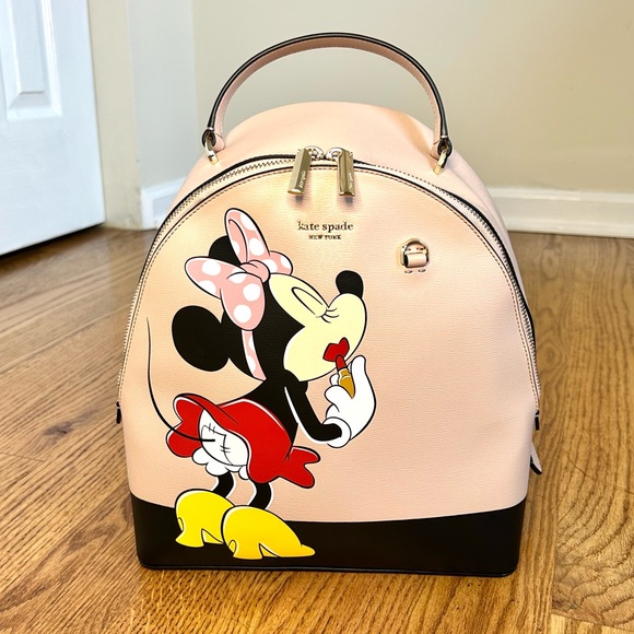 Kate Spade x Disney Minnie Mouse Backpack - Picture 2 of 12